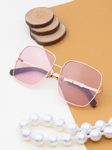 Ted Smith Women Square Sunglasses with Polarised Lens DIAMOND-2_C3