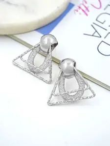 Bellofox SilverPlated Contemporary Drop Earrings