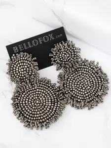 Bellofox Artificial Beads Studded Drop Earrings