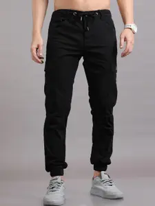 Reslag Men Regular Fit Mid-Rise Cotton Cargos