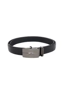Zacharias Men Textured Synthetic Leather Formal Belt