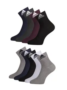 ADIDAS Pack Of 9 Ankle Length Socks