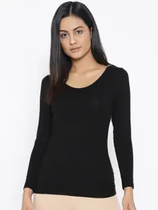 Kanvin Women Round Neck Thermal Tops