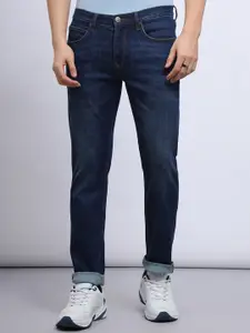 Lee Men Slim Fit Mid-Rise Cotton Stretchable Jeans