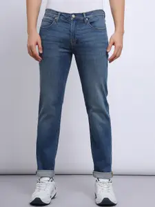 Lee Men Slim Fit Mid-Rise Cotton Stretchable Jeans