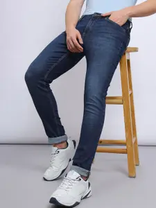 Lee Men Bruce Skinny Fit Mid Rise Light Fade Stretchable Jeans