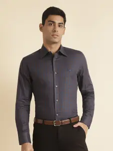 Andamen Premium Checked Cotton Formal Shirt