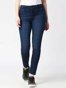 Pepe Jeans Women Skinny Fit High-Rise Clean Look Stretchable Jeans