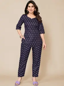 PYARI - A style for every story Ethnic Motifs Printed Top & Trouser