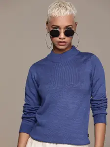 Roadster High Neck Acrylic Pullover