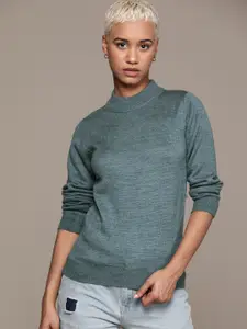 Roadster High Neck Acrylic Pullover
