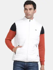 t-base Mock Collar Sleeveless Insulator Puffer Jacket