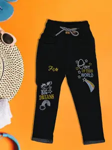 A-Okay Girls High-Rise Clean Look Embroidered Cotton Jeans