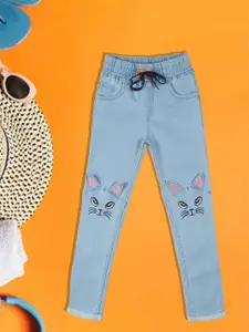 A-Okay Girls Regular Fit Denim Jeans