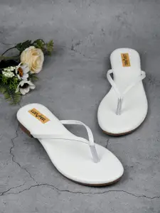 Luxyfeel Strappy Open Toe Flats