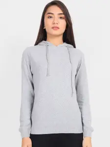 Chemistry Hooded Long Sleeves Pure Cotton Pullover