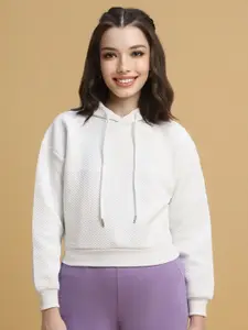 FOREVER 21 Hooded Cotton Pullover