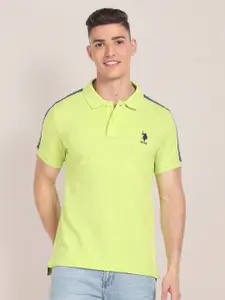 U.S. Polo Assn. Polo Collar Slim Fit Pure Cotton T-shirt