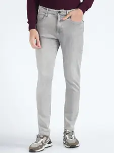 Flying Machine Men Mid-Rise Straight Fit Stretchable Jeans