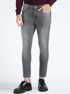 Flying Machine Men Skinny Cropped Fit Mid-Rise Stretchable Jeans