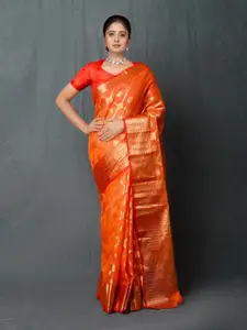 Unnati Silks Woven Design Silk Cotton Handloom Kota Saree