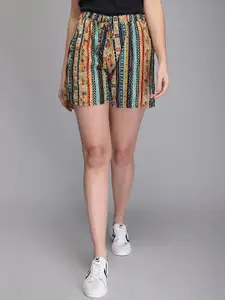 Aditi Wasan Women Geometric Printed Shorts