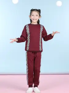 Cutiekins Girls Checked Top with Trousers