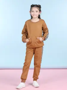 Cutiekins Girls Solid Top with Trousers