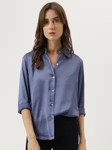 Marks & Spencer Regular Fit Spread Collar Casual Shirt