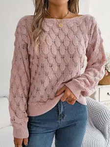 StyleCast Women Pink Pullover