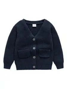 StyleCast Boys Ribbed Cotton Cardigan