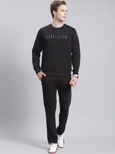 Monte Carlo Typography Printed Cotton Tracksuits