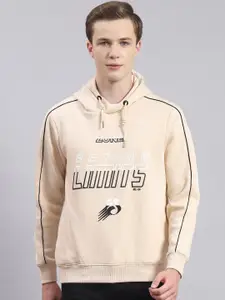 Monte Carlo Typography Printed Hooded Pullover Sweatshirt