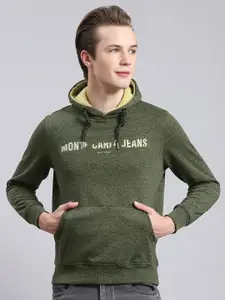 Monte Carlo Typography Printed Hooded Sweatshirt