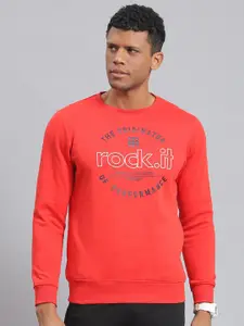 rock.it Typography Printed Pullover Sweatshirt