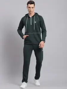 rock.it Hooded Neck Long Sleeve Mid-Rise Sweatshirt With Track Pant