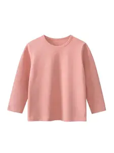 StyleCast Girls Pink Cotton Regular Top