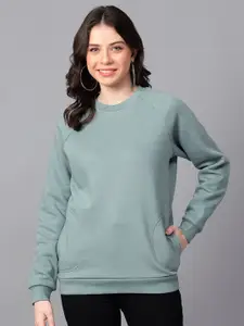 Hencemade Women Blue Sweatshirt
