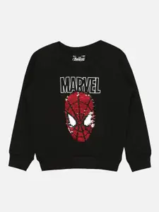 Bodycare Kids Boys Marvel Printed Fleece Sweatshirt