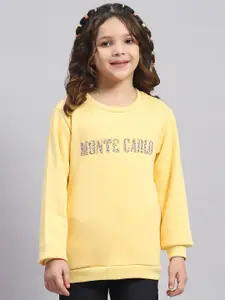 Monte Carlo Girls Embellished Pullover Sweatshirt