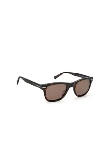pierre cardin Men Square Sunglasses with Polarised Lens-2046480865370