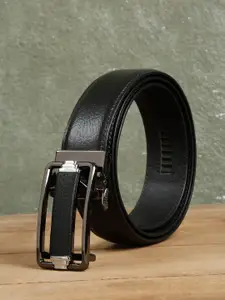 Teakwood Leathers Men Textured Leather Casual Belt
