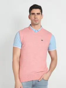 Arrow Sport Sleeveless Woollen Sweater