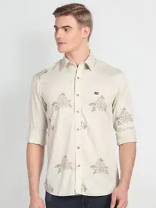 Arrow Sport Slim Fit Printed Pure Cotton Casual Shirt
