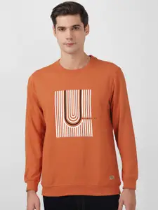 PETER ENGLAND UNIVERSITY Graphic Printed Sweatshirt