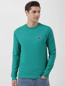 PETER ENGLAND UNIVERSITY Round Neck Long Sleeves Pullover Sweatshirt
