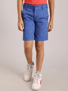 Indian Terrain Boys Blue Outdoor Fashion Shorts
