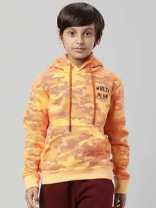 Indian Terrain Boys Orange Sweatshirt