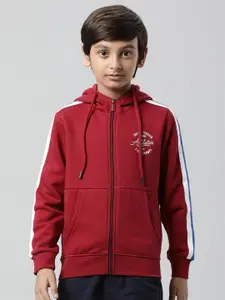 Indian Terrain Boys Red Sweatshirt