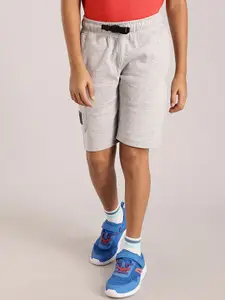 Indian Terrain Boys Grey Outdoor Fashion Shorts